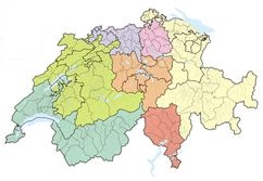Schweizer Karte